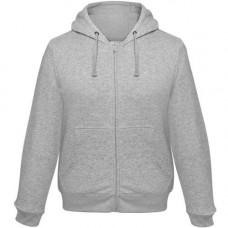 Толстовка мужская Hooded Full Zip серый меланж, XL-114_3363357