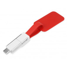 Зарядный кабель 3-в-1 Charge-it, красный-114_1760396