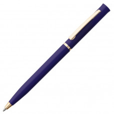 Ручка шариковая Euro Gold, синяя-114_2312659