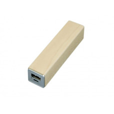 Универсальное зарядное устройство power bank прямоугольной формы, белый - 2600 mah-114_1750173