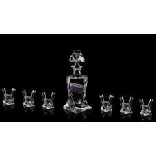 Подарочный набор для водки с штофом «ТРИКОЛОР»-114_6670045