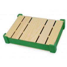 Подарочная коробка из дерева для ежедневника, цвет зелёный-114_5500058