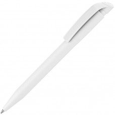 Ручка шариковая S45 ST, с покрытием SOFT TOUCH, белая-114_2312729
