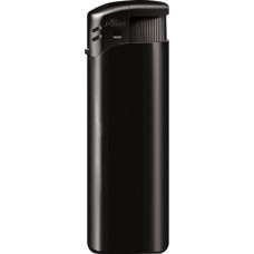 Пьезозажигалка многоразовая серия Color/Color Cap Е-100, чёрная-114_3610034