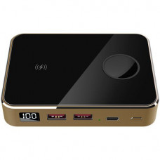 Внешний аккумулятор, золотой - Prestigio Graphene PD  Watch Edition, fast charding powerbank 10000 мАч,2 * USB3.0 QC, 1 * Type-C PD,-114_2151137