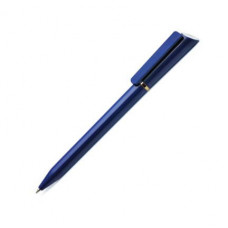 Ручка шариковая Grant Spot Classic G, кольцо золотого цвета, цвет корпуса синий-114_2310567