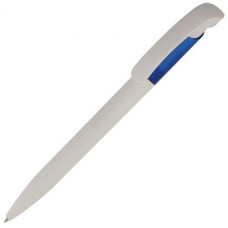 Ручка шариковая Bio-Pen, белая с синей вставкой-114_2380027