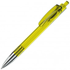 Ручка шариковая TRIS CHROME LX, пластик, цвет серебристый с жёлтым-114_2311978