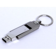 Флешка в виде массивного брелка  8 Гб. Цвет Серебряный, USB2.0-114_1930704