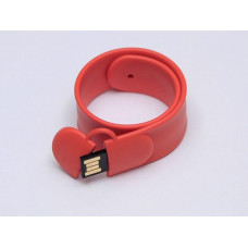 Флешка-браслет, 32Гб,  Оранжевый, USB2.0-114_1970472