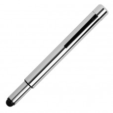 Ручка GENIUS с флешкой 4 GB, металлическая, цвет стальной-114_2330509