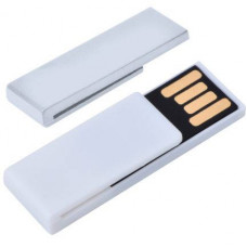 USB flash-карта 'Clip' ( 8 Gb), цвет белый-114_1930200