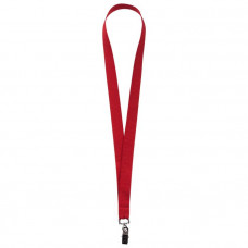 Лента для бейджа Neckband, красная-114_1980163