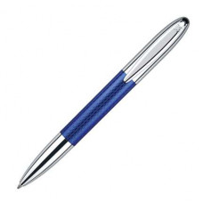 Ручка шариковая Senator, модель Solaris Chrome (2479), цвет синий-114_2540734
