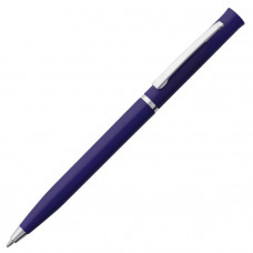 Ручка шариковая Euro Chrome, синяя-114_2312589