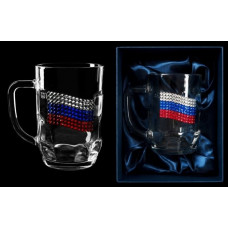 Патриотичная подарочная кружка «ФЛАГ РОССИИ»-114_7120081