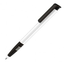 Ручка шариковая Senator, модель Super Hit Polished Basic SG (2956), цвет чёрный / белый-114_2540794