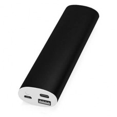 Портативное зарядное устройство 'Спайк', 8000 mAh, цвет черный-114_2150145