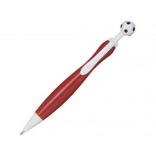 Ручка пластиковая шариковая 'Naples football', красная-114_2312827
