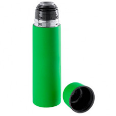 Термос вакуумный 'Flask' с покрытием SOFT TOUCH, 500 мл, цвет зелёный-114_6300281