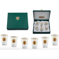 Подарочный набор стопок для водки «GOLD RUSSIA» EXPORT COLLECTION-114_6670051