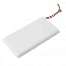Универсальное зарядное устройство STRAP, 10000 mAh, цвет белый-114_2150596