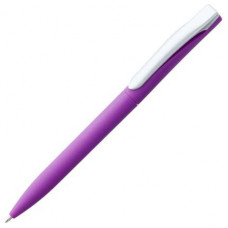 Ручка шариковая Pin, с покрытием SOFT TOUCH, фиолетовая-114_2311622