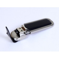 Флешка с кожаным чехлом 128 Гб. Черный, USB3.0-114_2070130