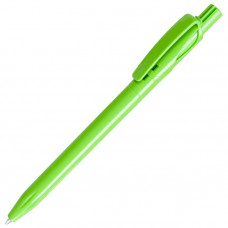 Ручка шариковая TWIN SOLID, пластиковая, цвет зелёное яблоко-114_2312296