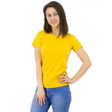 Футболка Star Lady, женская, жёлтая, 2XL-114_3630554