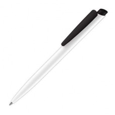 Ручка шариковая Senator, модель Dart Polished Basic (2959), цвет чёрный / белый-114_2540548
