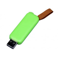 Флешка прямоугольная, выдвижная. 8 Гб. Цвет зелёный, USB2.0-114_1930696