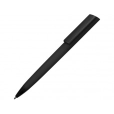 Ручка пластиковая шариковая 'Taper' с покрытием SOFT TOUCH, цвет чёрный-114_2312578