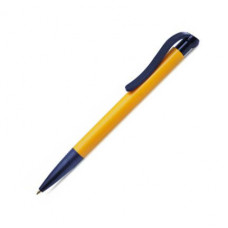 Ручка шариковая Simple Solid, цвет синий/желтый-114_2310854
