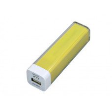 Универсальное зарядное устройство power bank - желтый 2200 Mah-114_1750131