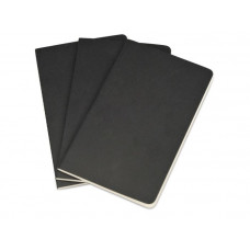 Набор записных книжек Cahier, Large, формат A5 (блок нелинованный), цвет чёрный-114_1180542