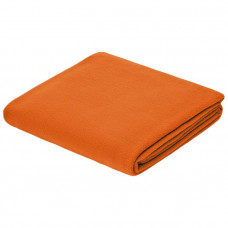 Флисовый плед Warm-Peace, 100х140 см, оранжевый-114_4240288