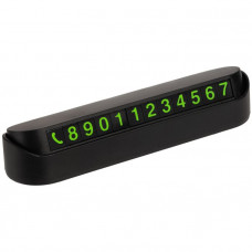 Парковочная визитка Litera, цвет чёрный-114_6010091