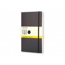 Записная книжка Classic Soft, формат A5 (блок в клетку), цвет чёрный-114_1180084
