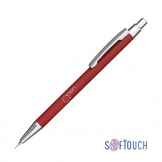 Карандаш механический 'Ray', с покрытием SOFT TOUCH, цвет красный-114_2340119
