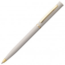 Ручка шариковая Euro Gold, серая-114_2312660