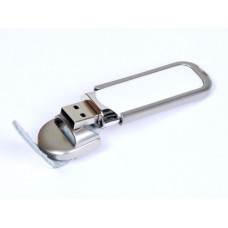 Флешка с кожаным чехлом 128 Гб. Белый, USB3.0-114_2070129