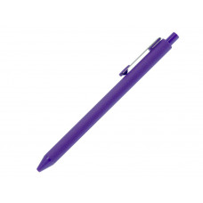 Ручка шариковая пластиковая, с покрытием SOFT TOUCH, коллекция INFINITY, фиолетовая-114_2311888