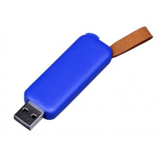Флешка прямоугольная, выдвижная. 8 Гб. Цвет синий, USB2.0-114_1930694