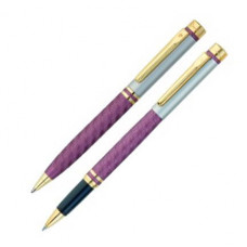 Набор: ручка шариковая и роллер Pierre Cardin PEN and PEN, цвет фиолетовый-114_2360070