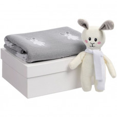 Набор детский с зайками Beastie Toys, серый-114_6440050