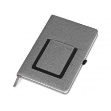 Блокнот Pocket 140*205 мм с карманом для телефона, серый-114_1160781