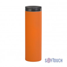 Термостакан 'Брайтон', покрытие soft touch, 0,5 л, цвет оранжевый-114_6300785
