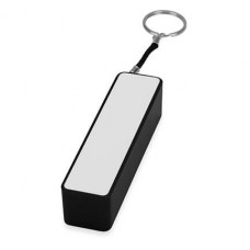 Портативное зарядное устройство 'Сатурн', 2200 mAh, цвет белый с черным-114_2150125