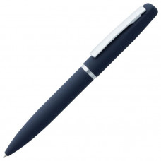 Ручка шариковая Bolt с покрытием SOFT TOUCH, синяя-114_2330570
